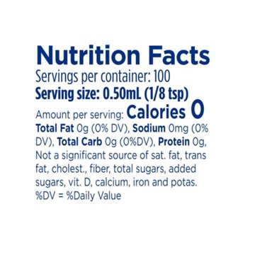 Splenda Zero Liquid Sweetener, 3.38 oz