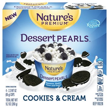 Nature's Premium Dessert Pearls - Cookies & Cream, 4 ct