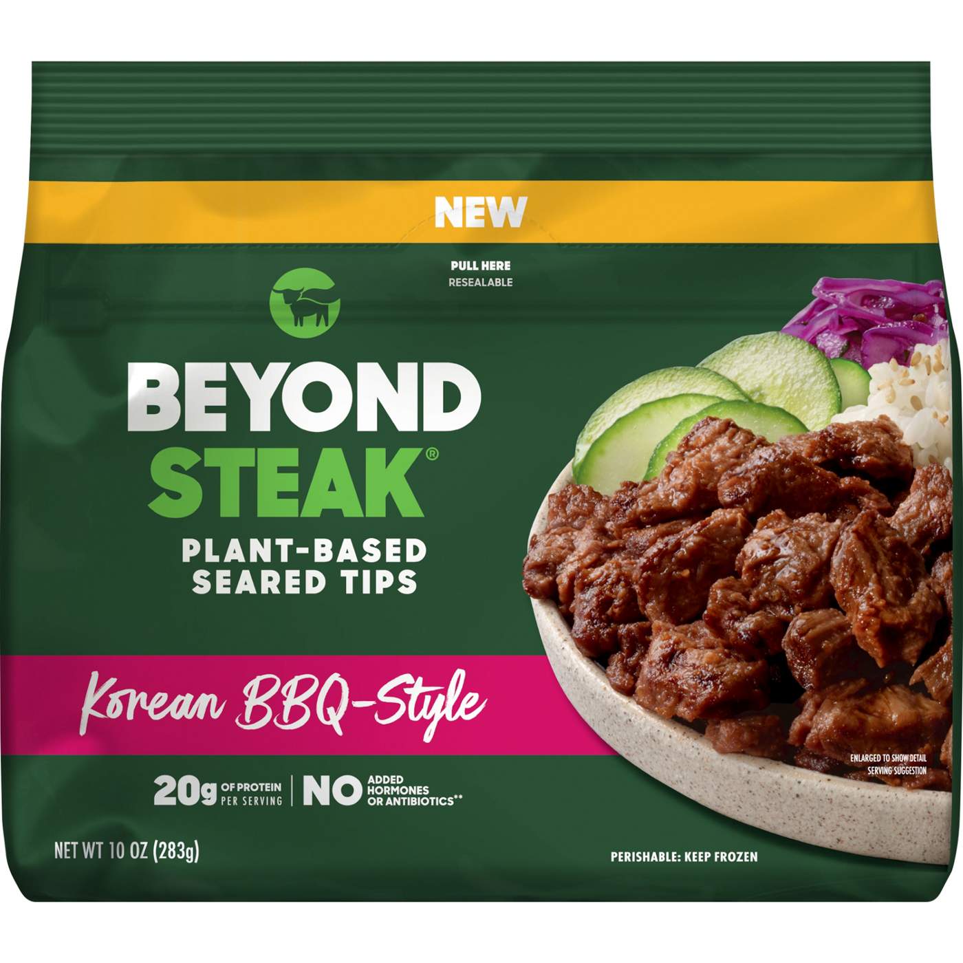 Beyond Meat Plant-Based Korean BBQ Style Steak; image 1 of 2