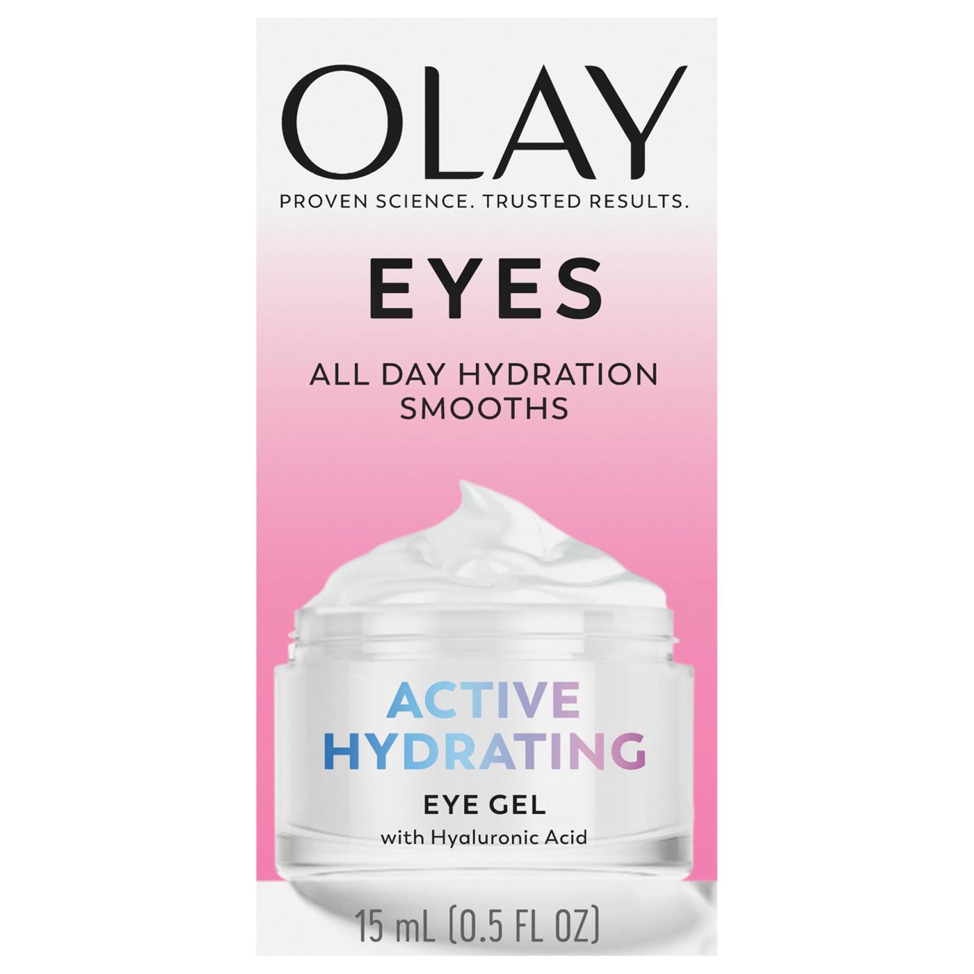 Olay Active Hydrating Eye Gel Smooths; image 1 of 3