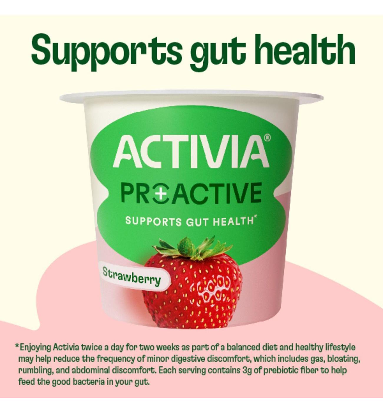 Activia 10g Protein Proactive Strawberry Yogurt; image 3 of 8