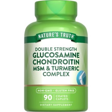 Nature's Truth Glucosamine, Chondroitin MSM & Turmeric Joint Support Caplets, 90 ct