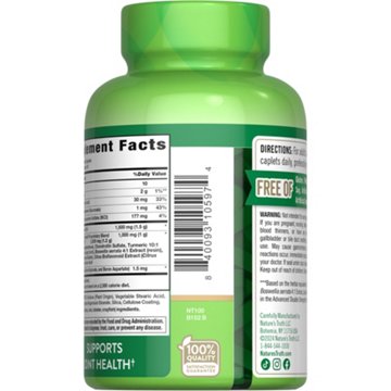 Nature's Truth Glucosamine, Chondroitin MSM & Turmeric Joint Support Caplets, 90 ct