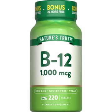 Nature's Truth B-12 1000mcg Tablets