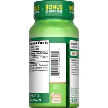 Nature's Truth B-12 1000mcg Tablets
