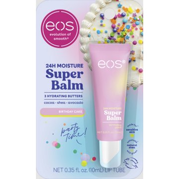 eos 24H Moisture Super Balm - Birthday Cake