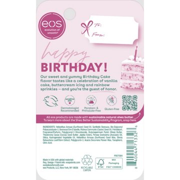 eos 24H Moisture Super Balm - Birthday Cake