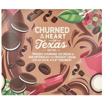 H-E-B Creamy Creations Mochaccino Ice Cream
