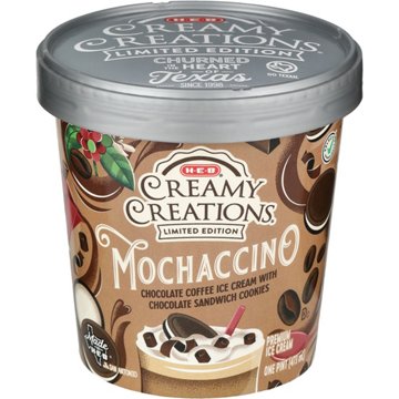 H-E-B Creamy Creations Mochaccino Ice Cream