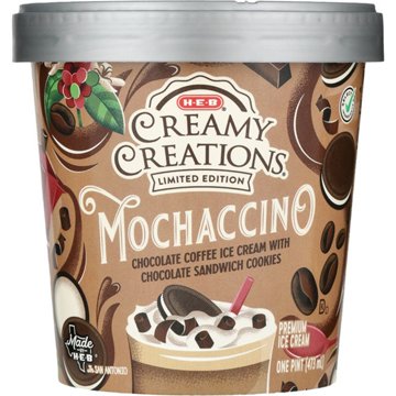 H-E-B Creamy Creations Mochaccino Ice Cream