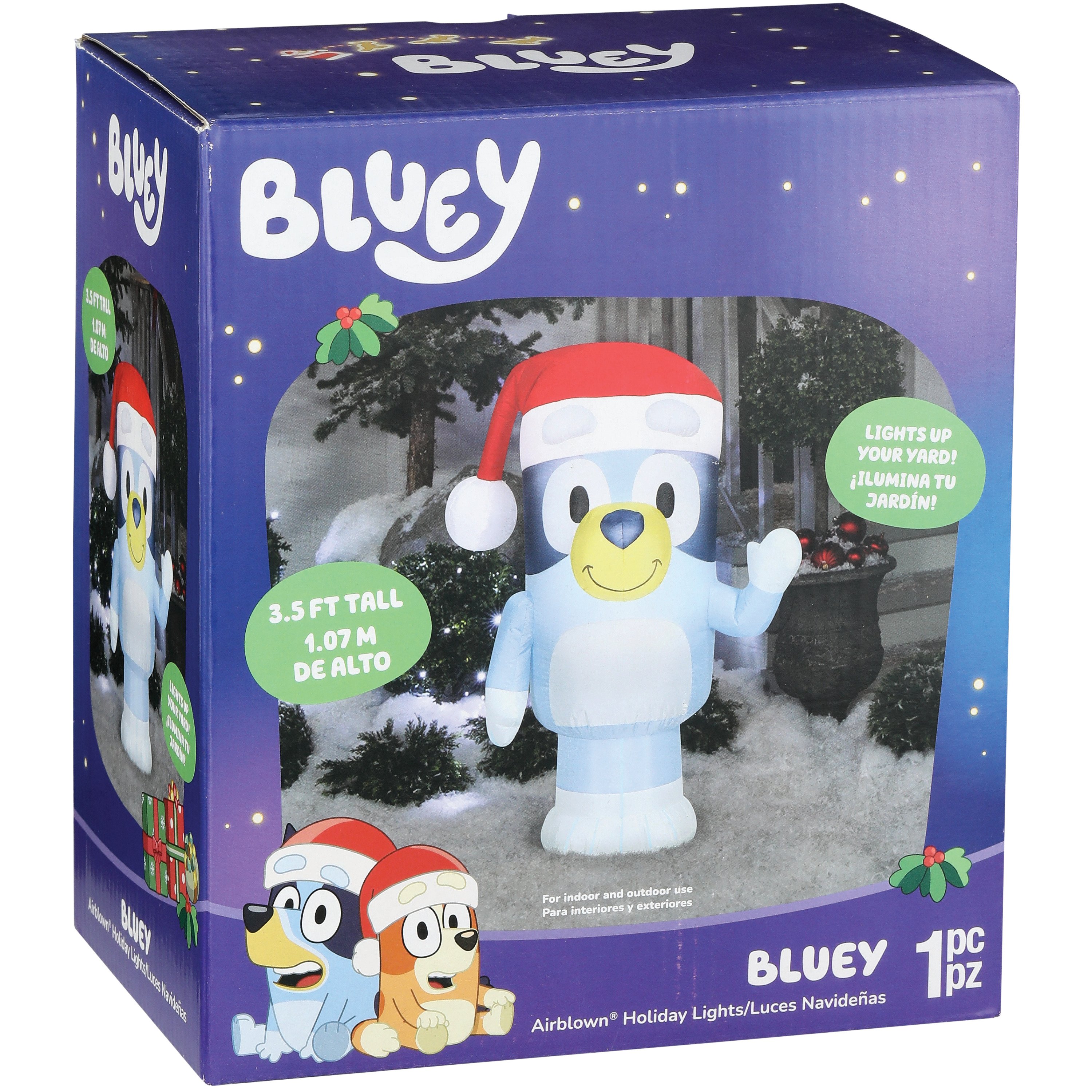 Gemmy Santa Bluey Inflatable - Shop Outdoor decor at H-E-B