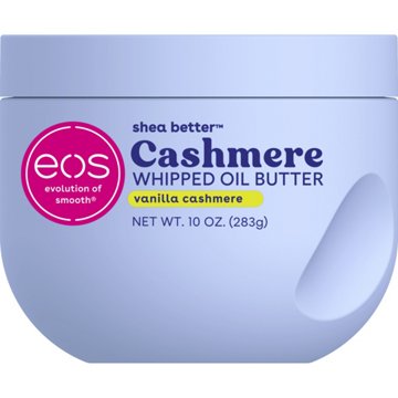 eos Shea Better Cashmere Whipped Oil Butter - Vanilla Cashmere, 12 oz