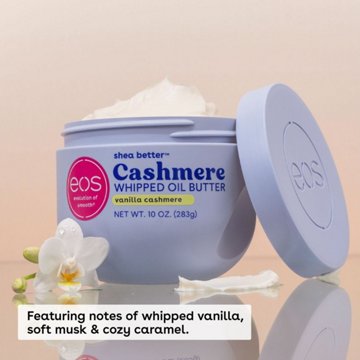 eos Shea Better Cashmere Whipped Oil Butter - Vanilla Cashmere, 12 oz