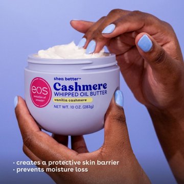 eos Shea Better Cashmere Whipped Oil Butter - Vanilla Cashmere, 12 oz