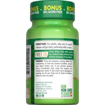 Nature's Truth Vitamin D3 1000 IU Softgels