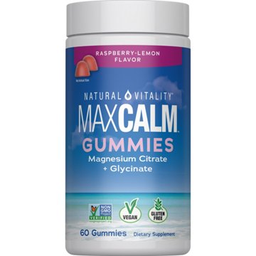 Natural Vitality Calm Magnesium Gummies - Raspberry Lemon