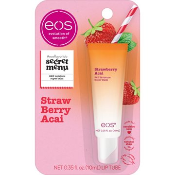 eos 24H Moisture Super Balm - Strawberry Acai, 0.35 oz