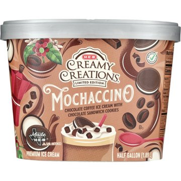 H-E-B Creamy Creations Mochaccino Ice Cream