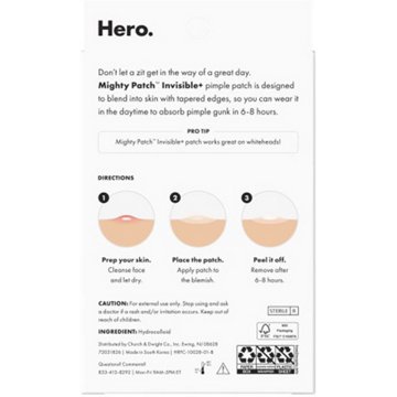 Hero Invisable Blemish Mighty Patch - Jumbo Pack, 72 ct
