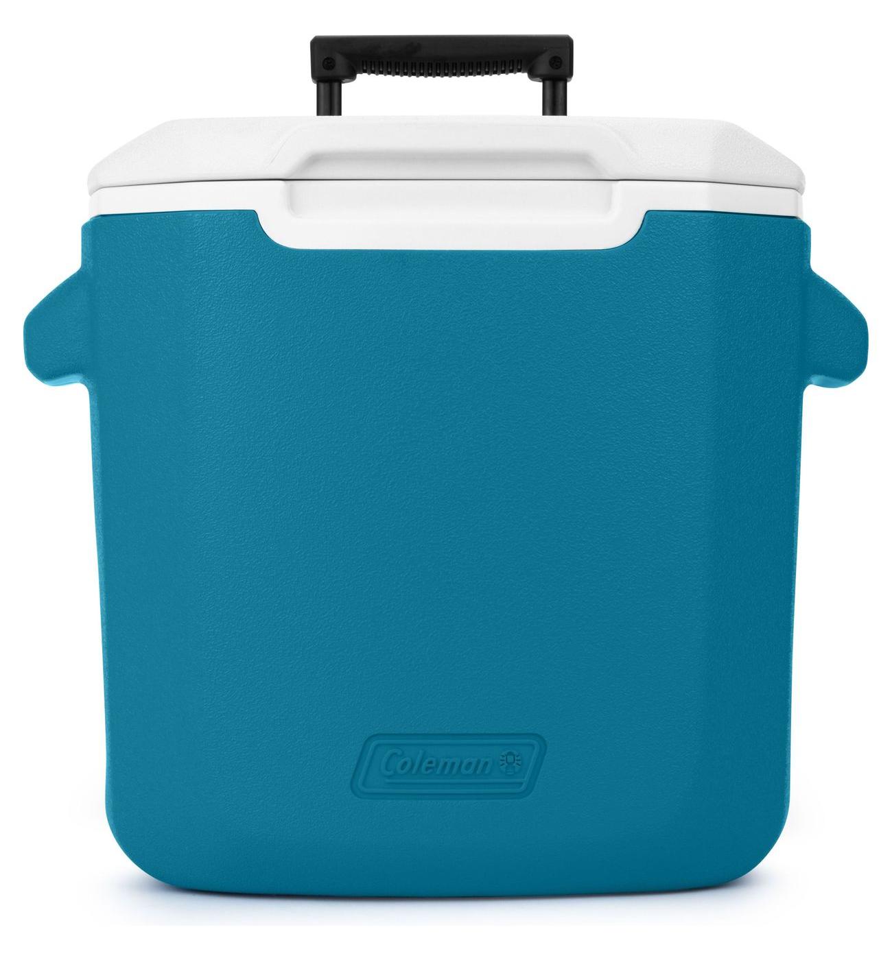 Coleman Chiller Cooler with Wheels - Turquoise; image 1 of 2