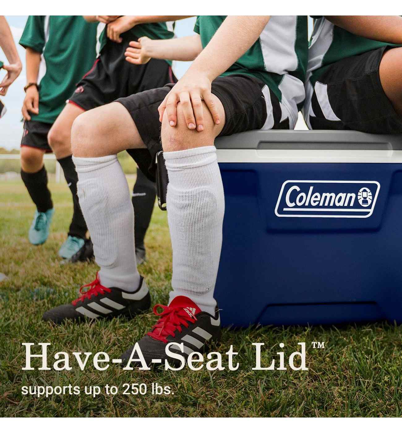 Coleman Classic Cooler Chest- Midnight Blue; image 2 of 4