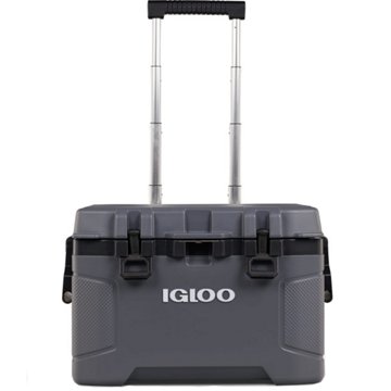 IGLOO Trailmate Cooler Roller, 52 qt - Carbon Gray, 6.32'' x 6.22'' x 12.26''