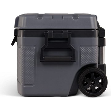 IGLOO Trailmate Cooler Roller, 52 qt - Carbon Gray, 6.32'' x 6.22'' x 12.26''