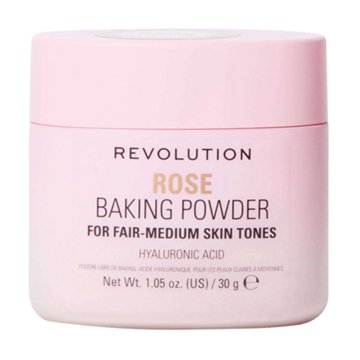 Makeup Revolution Rose Baking Powder - For Fair-Medium Skin Tones