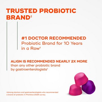 Align Probiotic Gummies, Probiotics + Fiber for Digestive Health