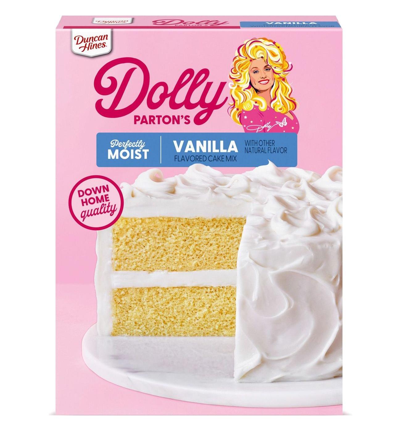 Dolly Parton's Vanilla Cake Mix; image 1 of 7