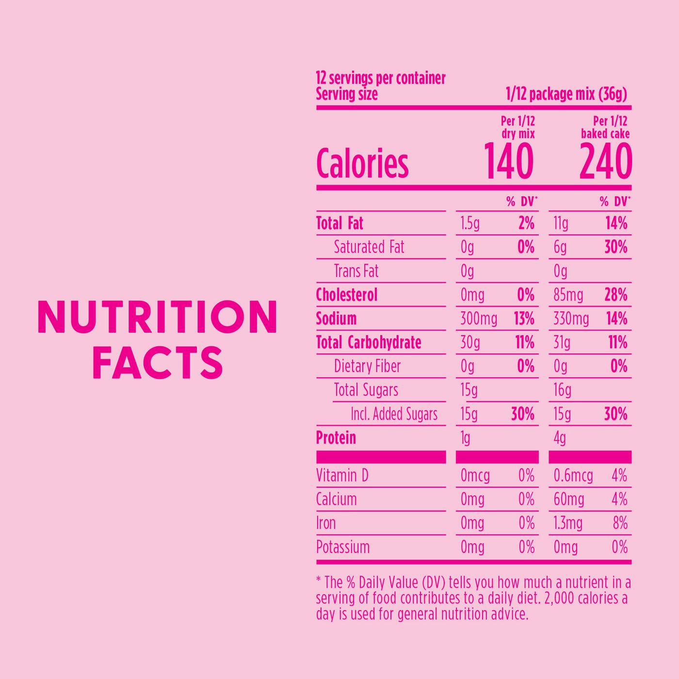 Dolly Parton's Vanilla Cake Mix; image 3 of 7