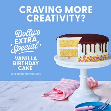 Dolly Parton's Vanilla Cake Mix, 15.25 oz