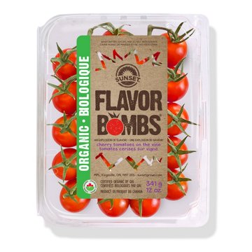 Sunset Organic Flavor Bomb Cherry Tomatoes, 12 oz