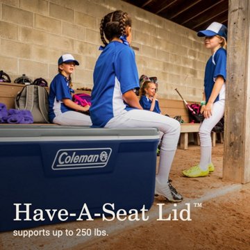 Coleman Classic Cooler Chest - Midnight Blue, 120 qt