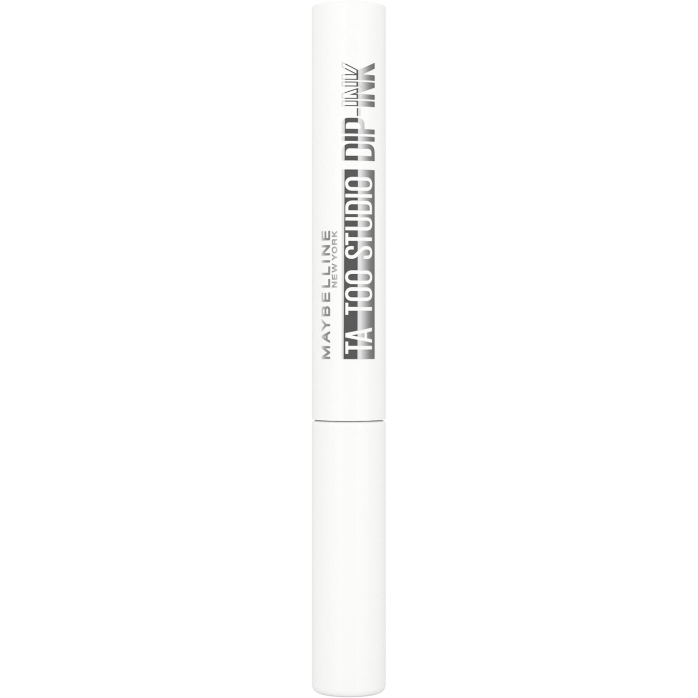 Maybelline Tattoo Studio Dip Ink Liquid Eyeliner - White Canvas; image 1 of 2