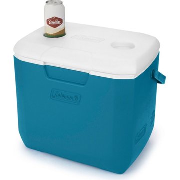 Coleman Chiller Cooler - Turquoise, 30 qt
