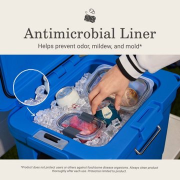 Coleman Pro Hard Cooler - Neptune Blue, 55 qt