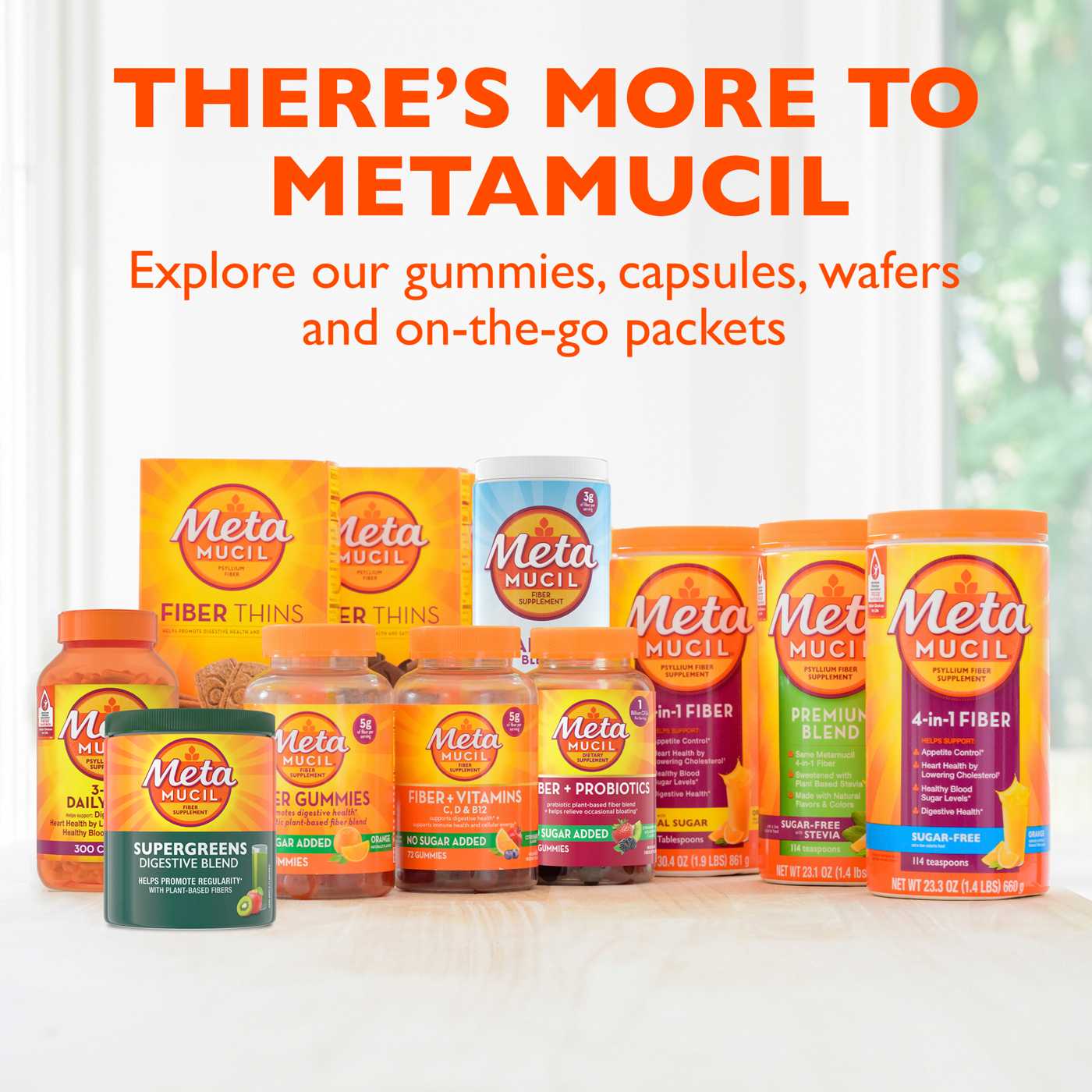 Metamucil Greens SuperFood Powder Fiber Supplement for Digestive Health & Regularity, Gluten Free Plant-Based Stevia, Kiwi Apple Flavor; image 8 of 10