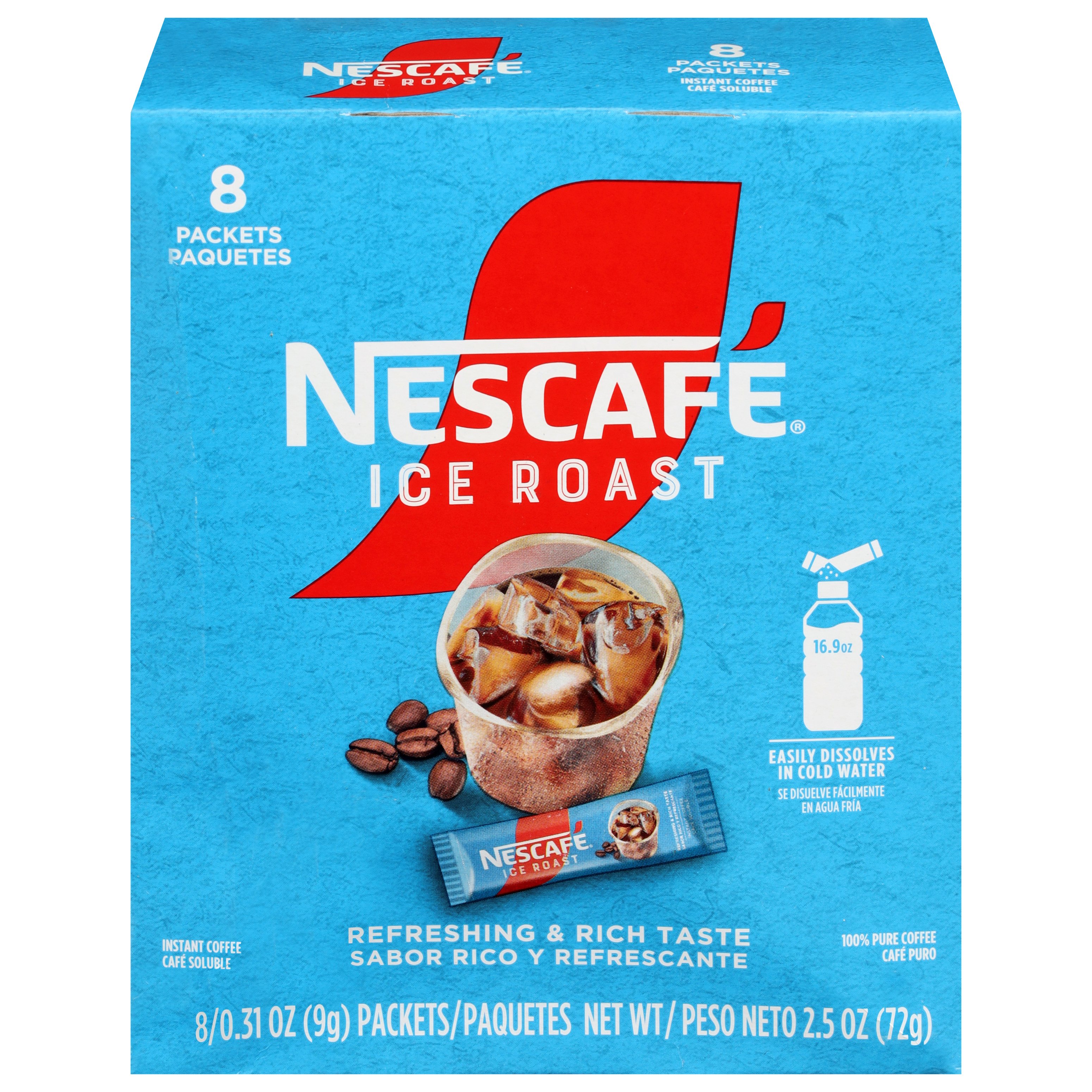 Nescafe Ice Roast Instant Coffee Sticks - Shop Coffee at H-E-B
