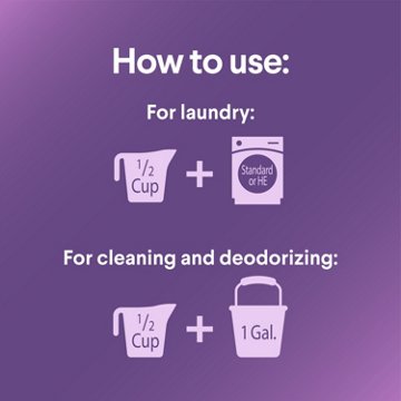 Clorox Scentiva Scented Bleach Liquid - Lavender & Jasmine, 81 oz