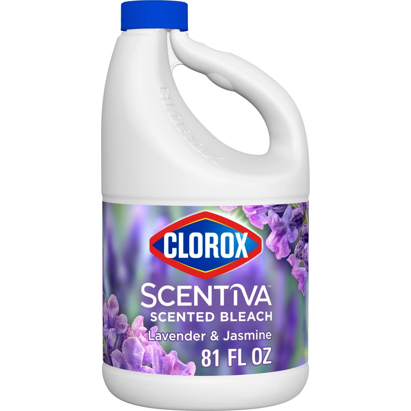 Clorox Scentiva Scented Bleach Liquid - Lavender & Jasmine; image 1 of 10