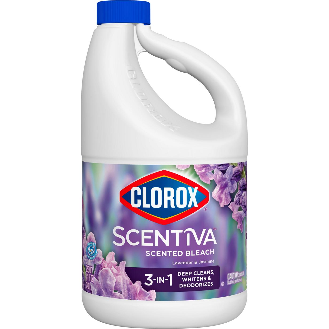 Clorox Scentiva Scented Bleach Liquid - Lavender & Jasmine; image 5 of 10