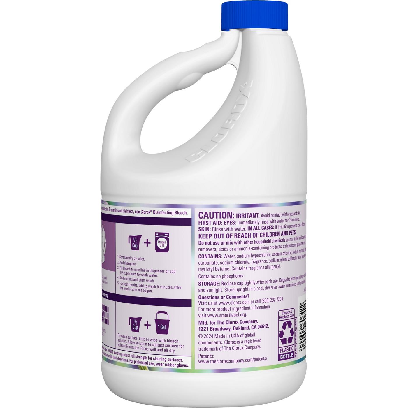 Clorox Scentiva Scented Bleach Liquid - Lavender & Jasmine; image 9 of 10