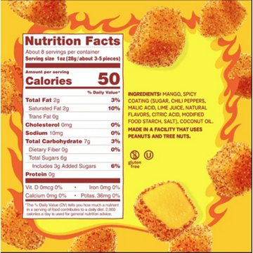 Fruit Riot! Spicy Candy Mango Chili Lime Real Frozen Fruit