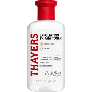 Thayers Exfoliating AHA Facial Toner, 8.5 oz