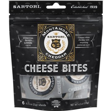 Sartori MontAmore Cheddar Cheese Bites