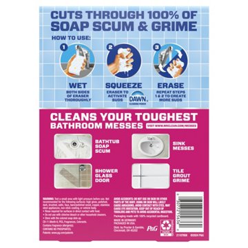 Mr. Clean Magic Eraser Bath Lemon Foamy, 3 ct