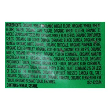 Dave's Killer Bread 11g Protein 21 Whole Grains & Seeds Organic Sandwich Rolls