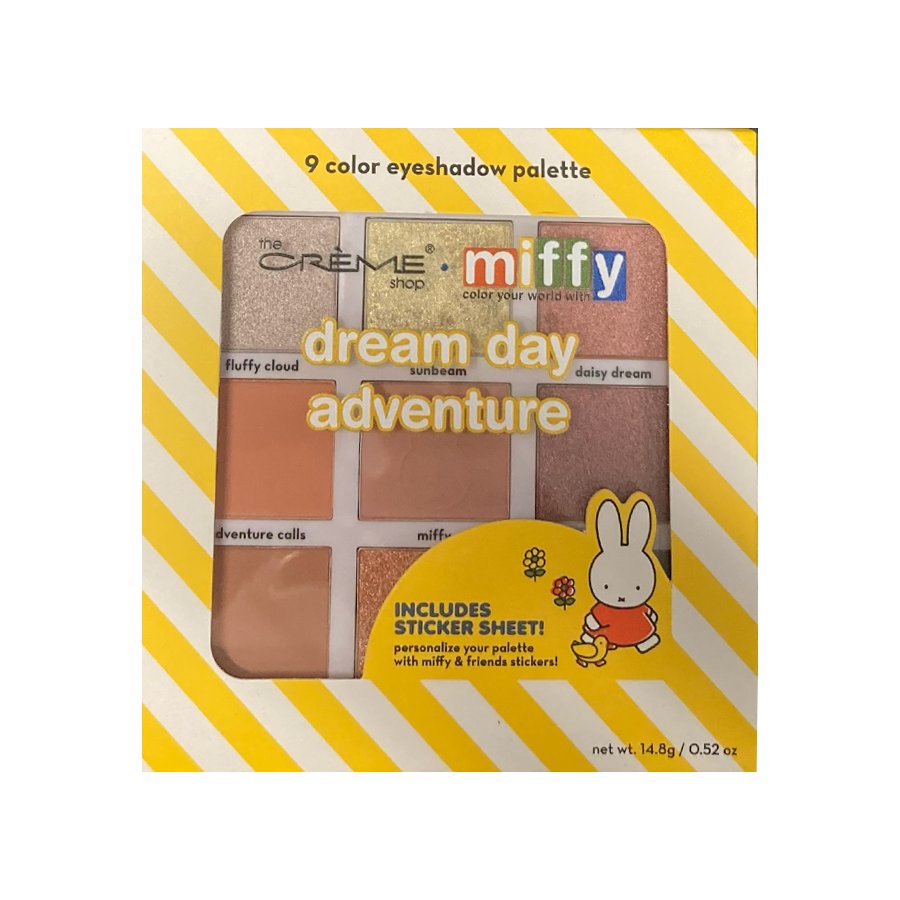 The Crème Shop x Miffy 9 Color Eyeshadow Palette - Dream Day