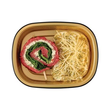 Meal Simple by H-E-B Spinach Feta Beef Pinwheel Au Gratin Potatoes